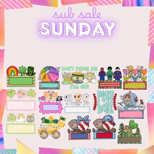 BOGO Sub Sale Sunday